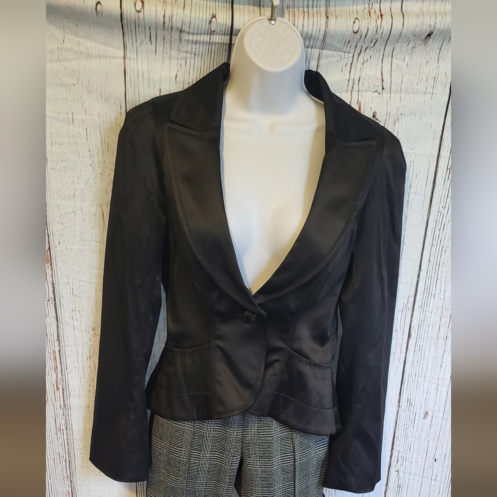 Arden B black blazer Med